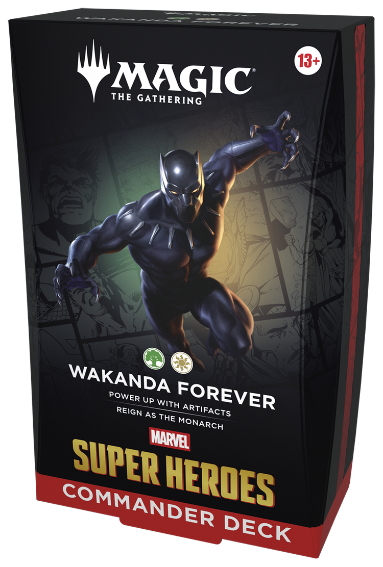 Marvel Super Heroes Commander Deck: Wakanda Forever