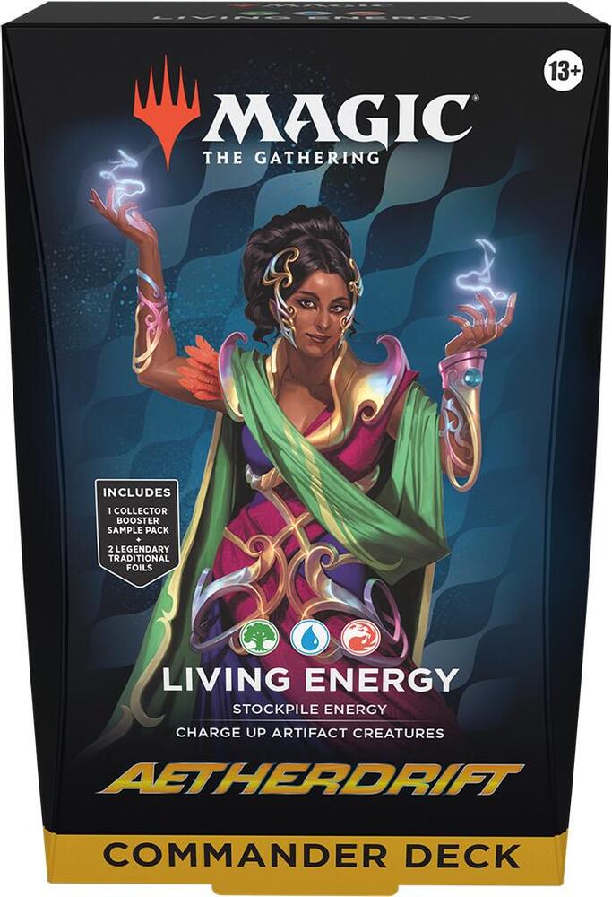 Aetherdrift Commander Deck: Living Energy