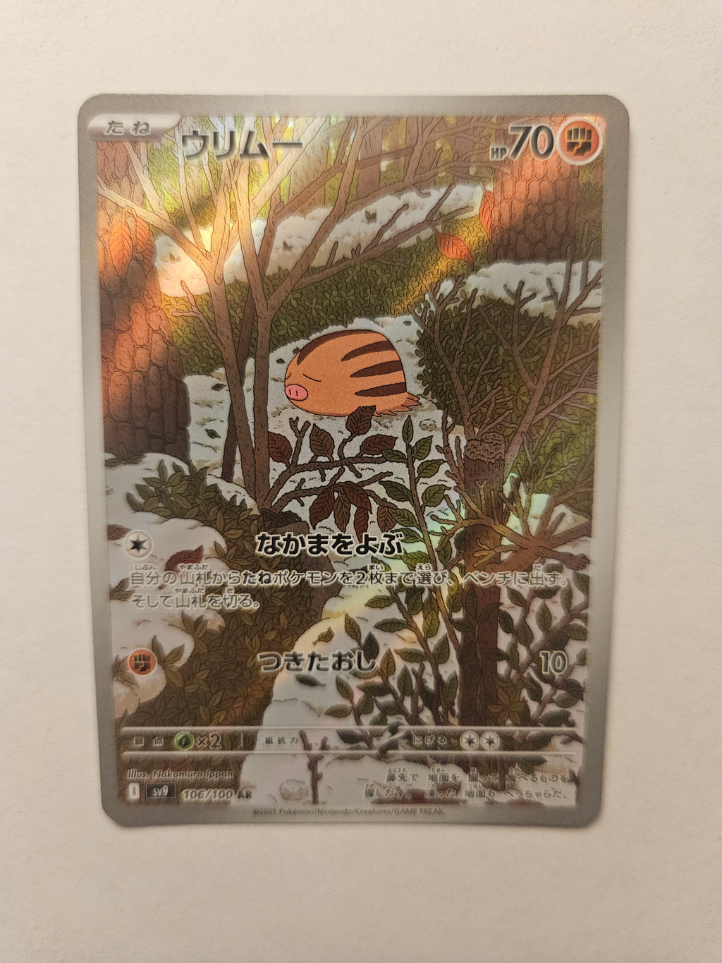 Swinub AR 106/100 SV9 Battle Partners Japanese