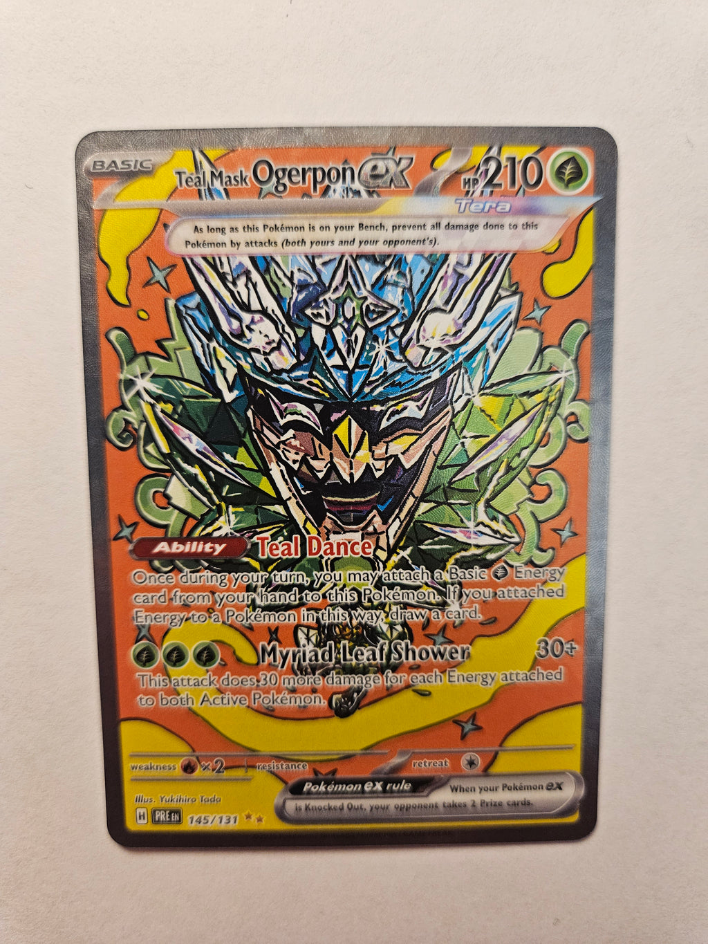 Teal Mask Ogerpon ex 145/131 Prismatic Evolutions