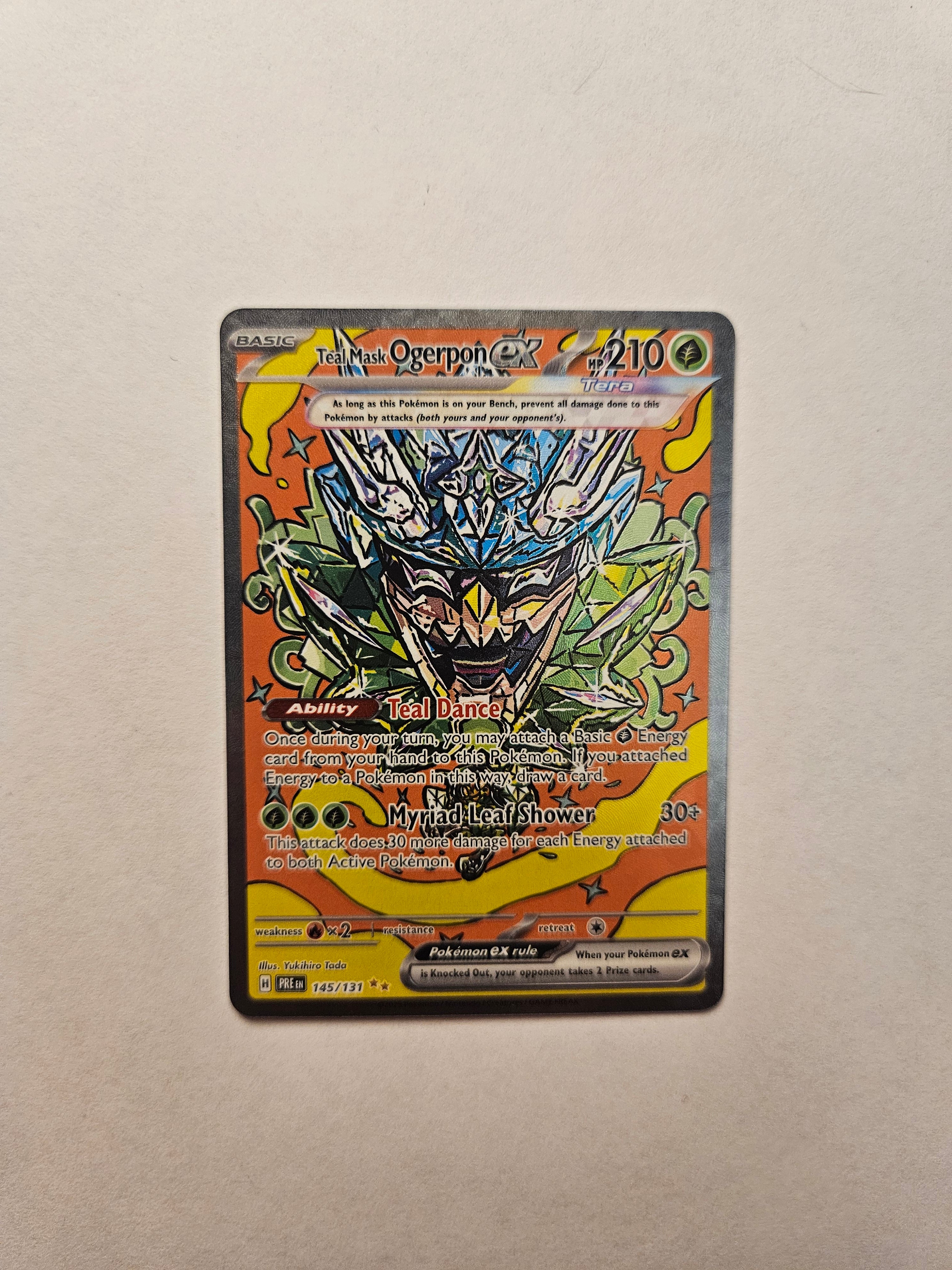 Teal Mask Ogerpon ex 145/131 Prismatic Evolutions