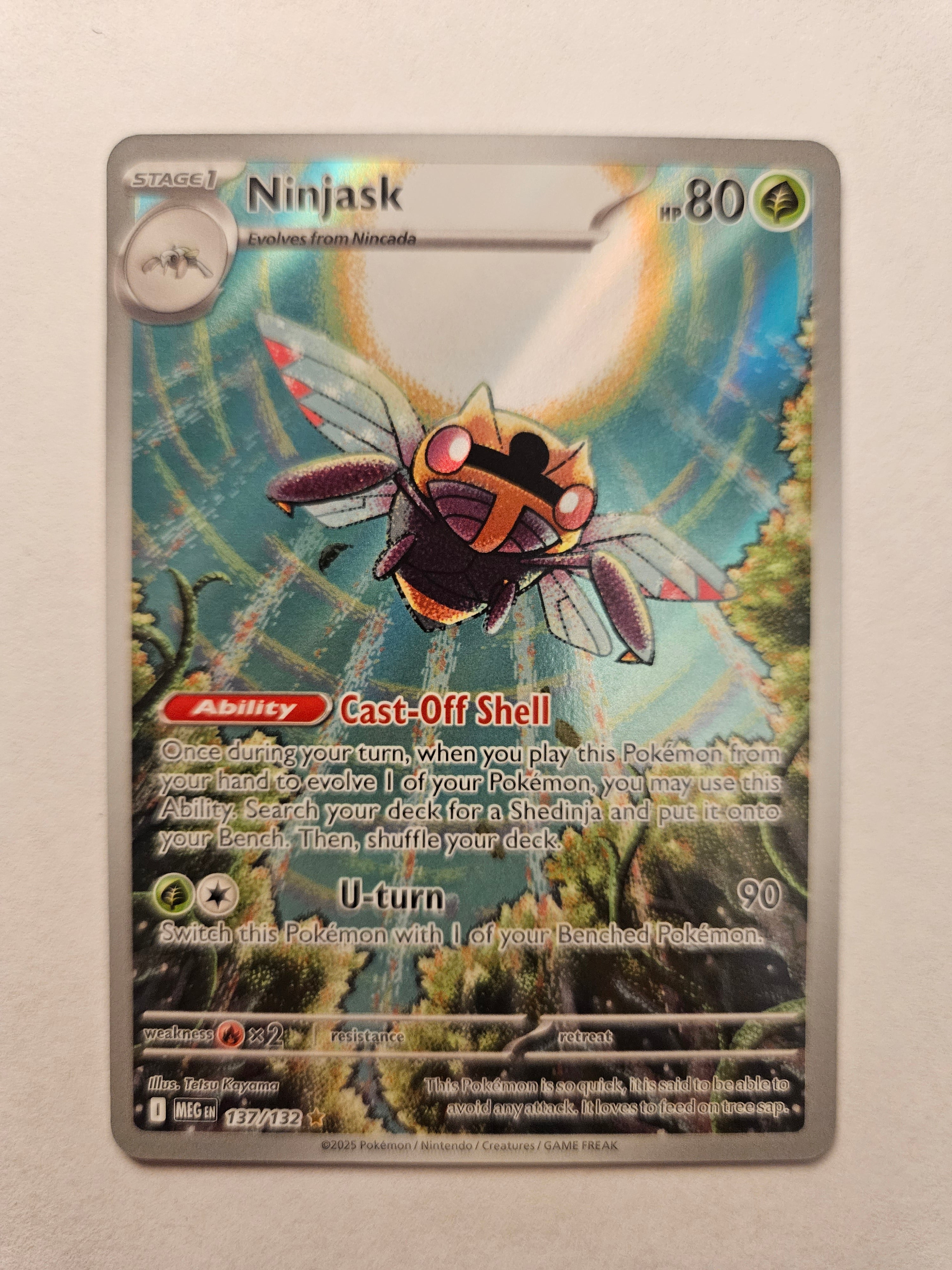 Ninjask 137/132 Illustration Rare Mega Evolution