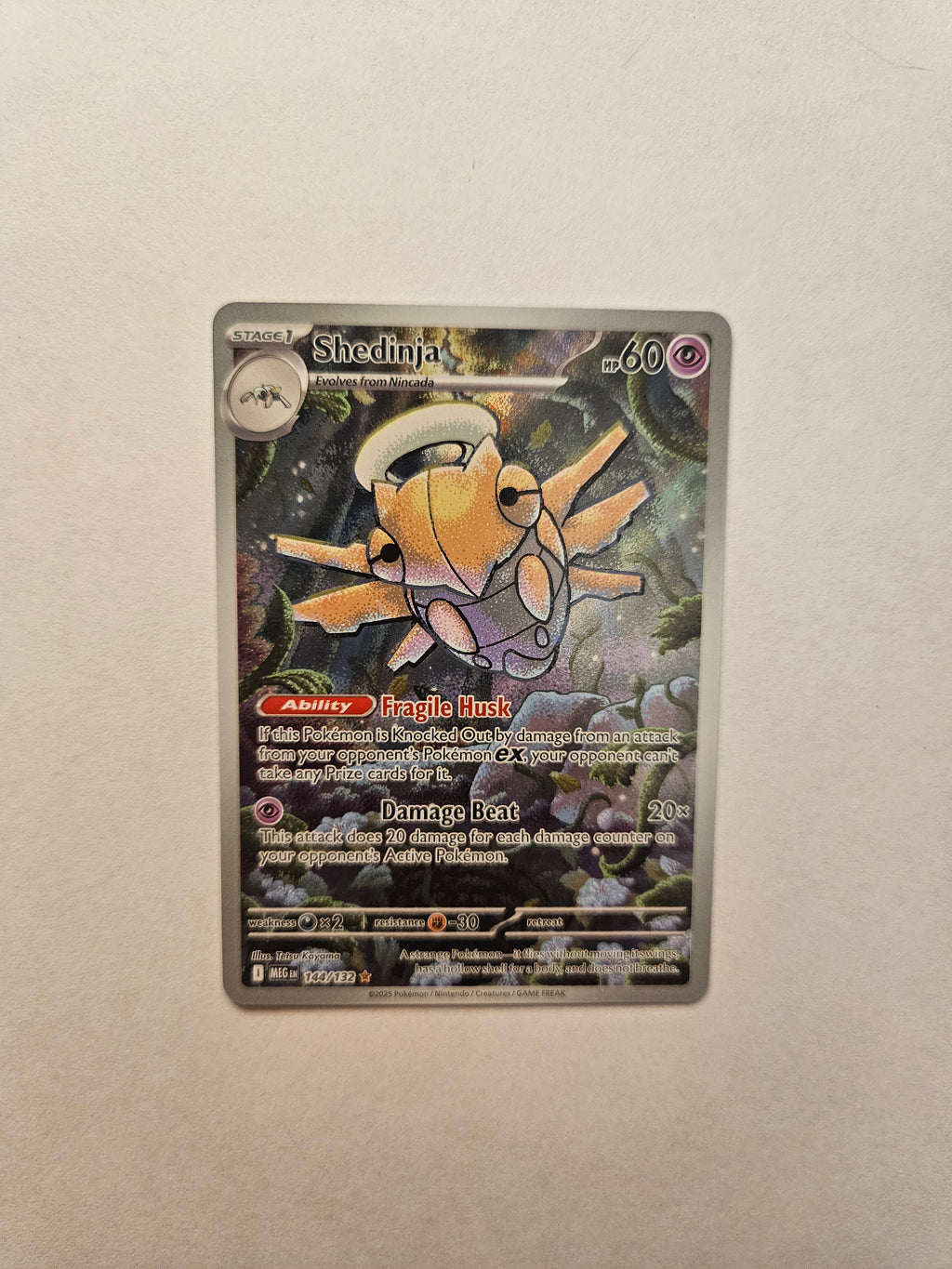 Shedinja 144/132 Mega Evolution Illustration Rare