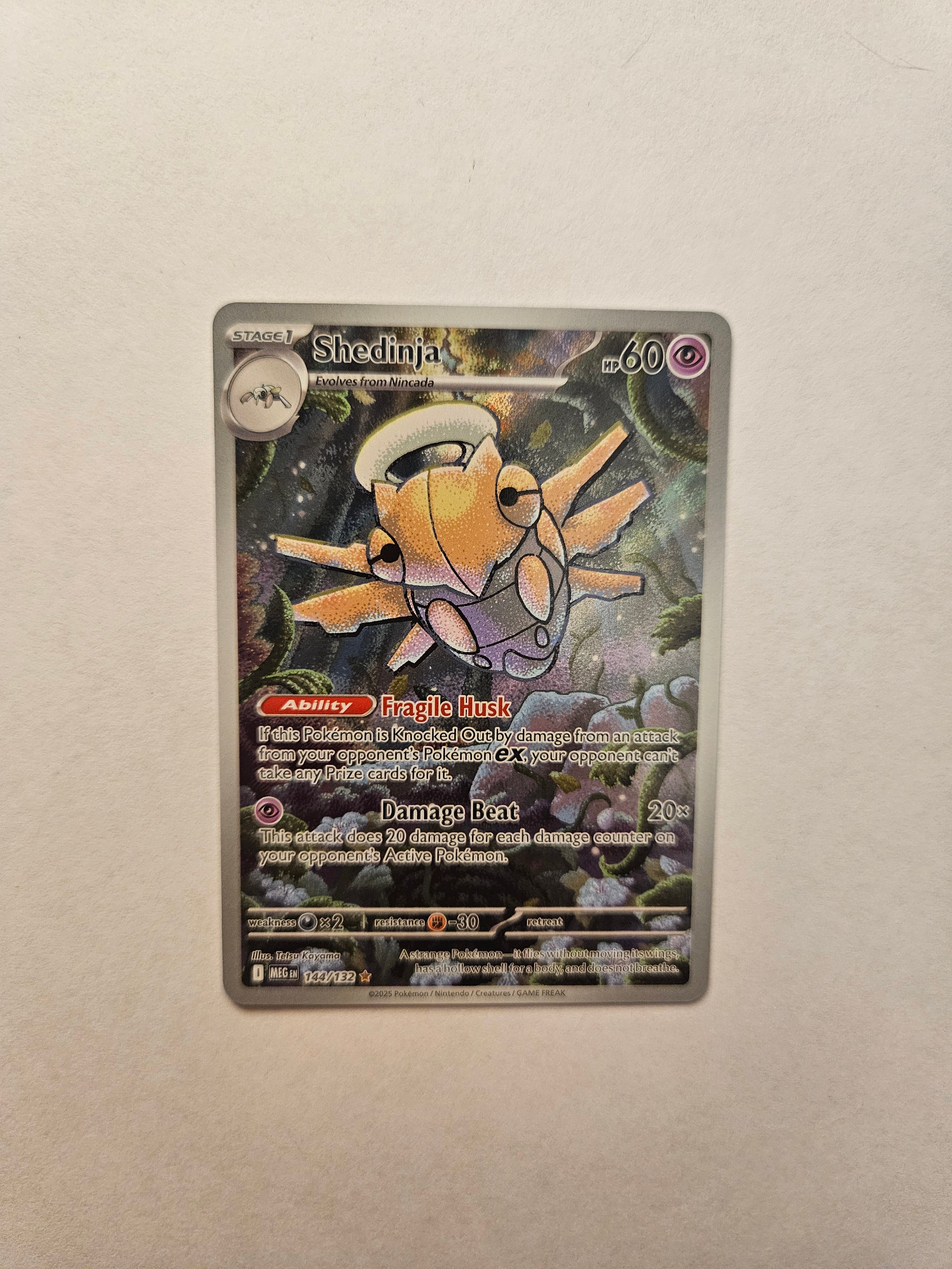 Shedinja 144/132 Mega Evolution Illustration Rare