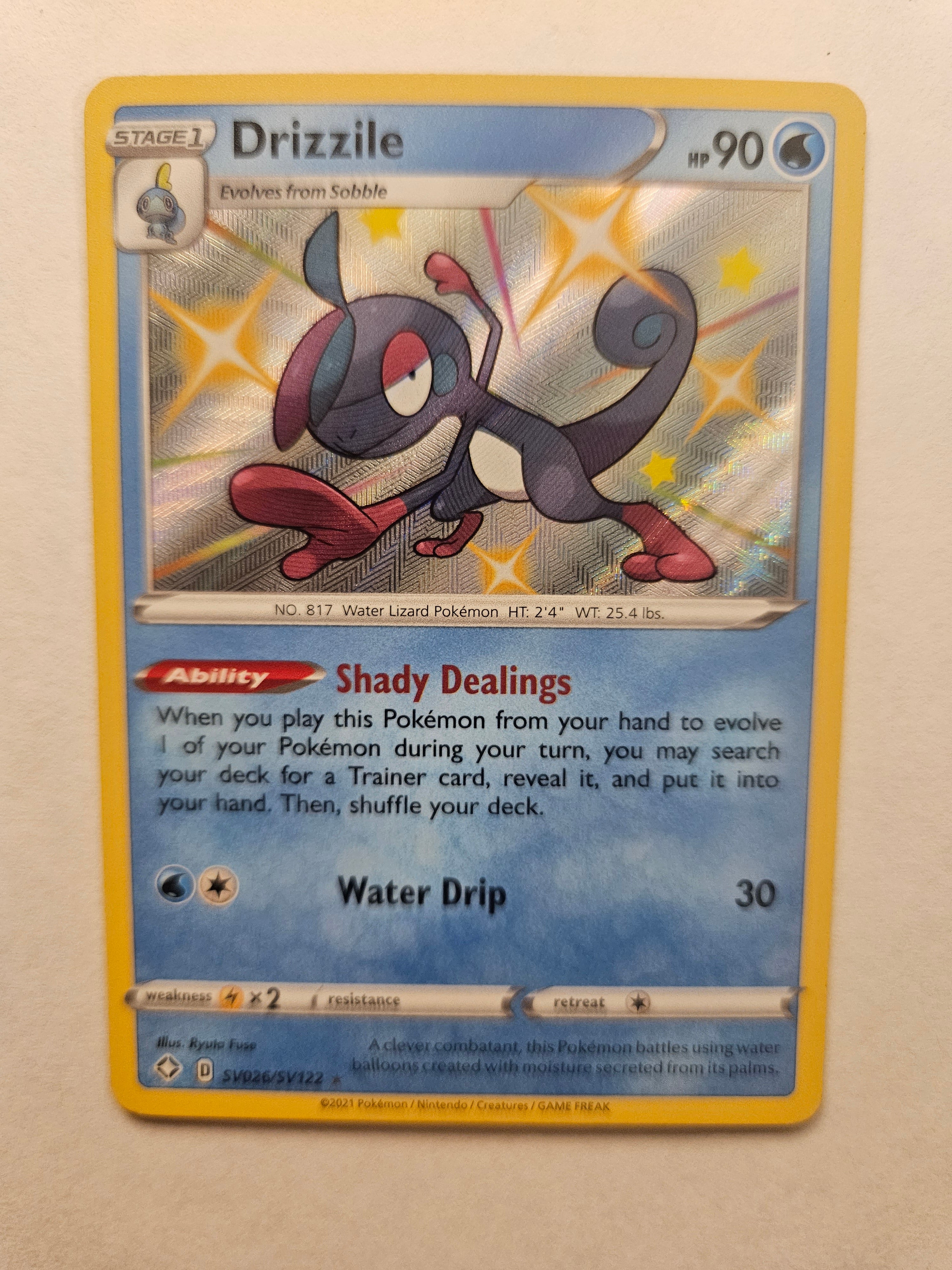 Drizzile SV026/SV122 Shiny Shining Fates