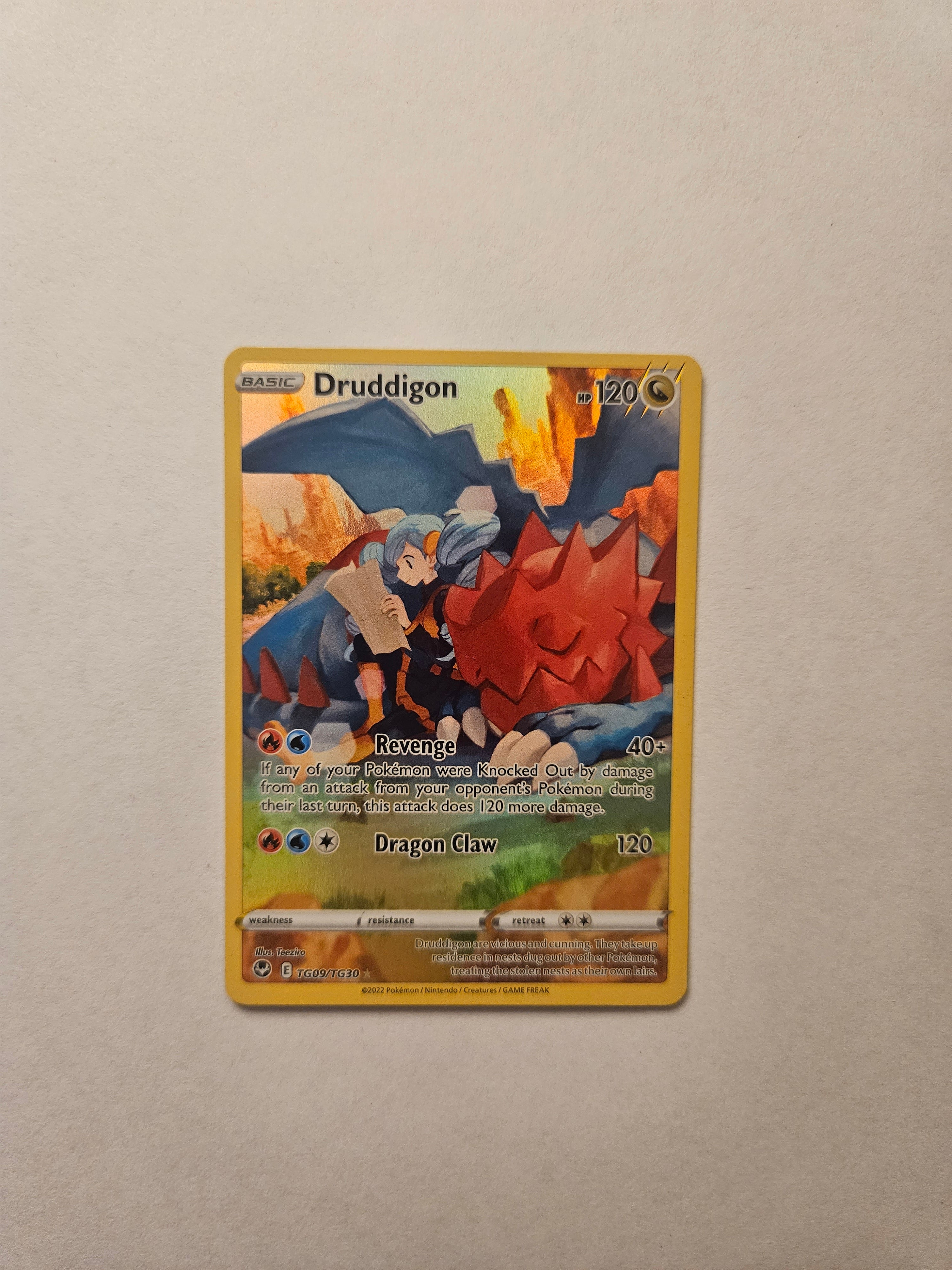 Druddigon TG09/TG30 Silver Tempest Trainer Gallery