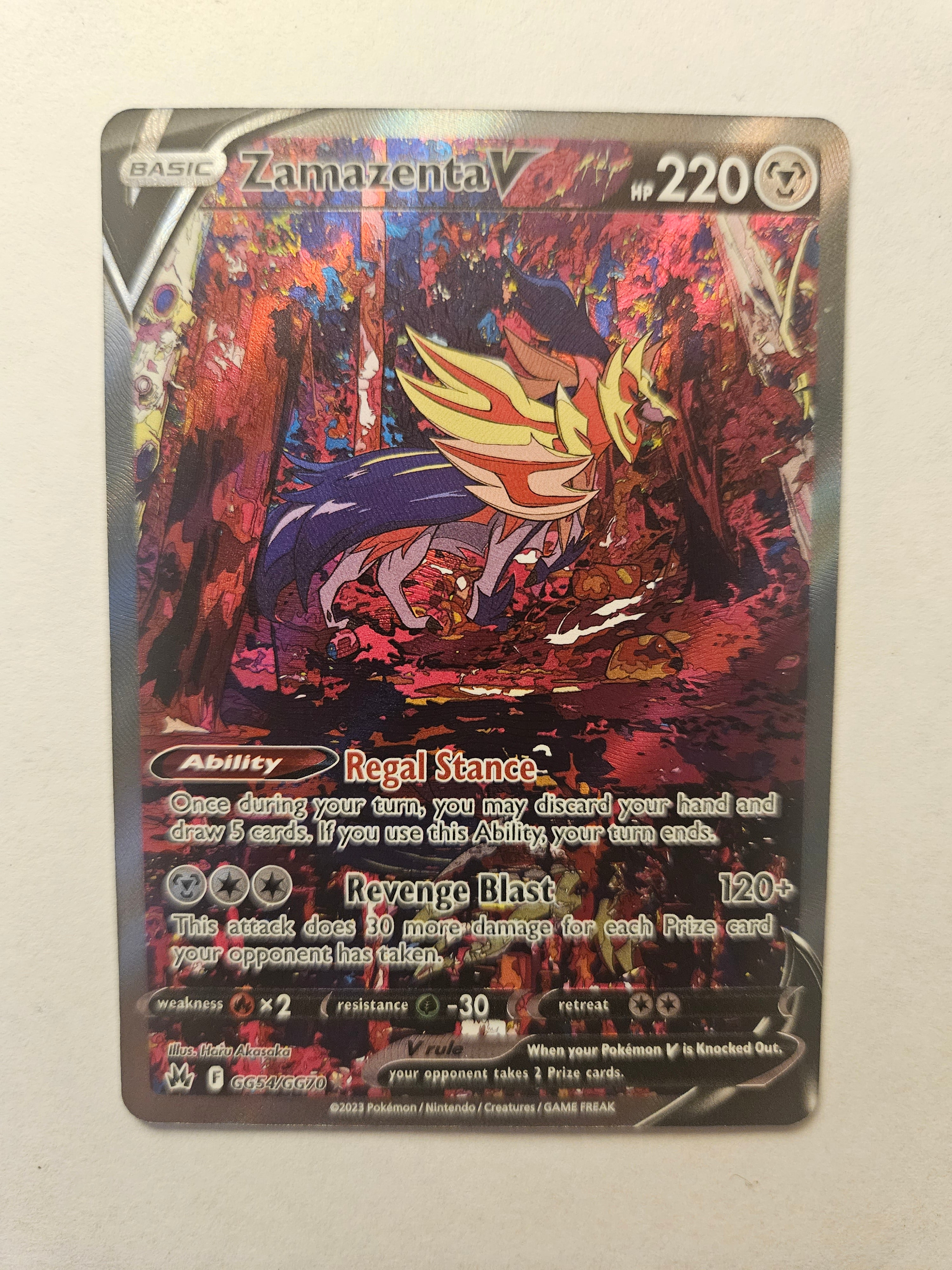 Zamazenta V GG54/GG70 Crown Zenith Galarian Gallery