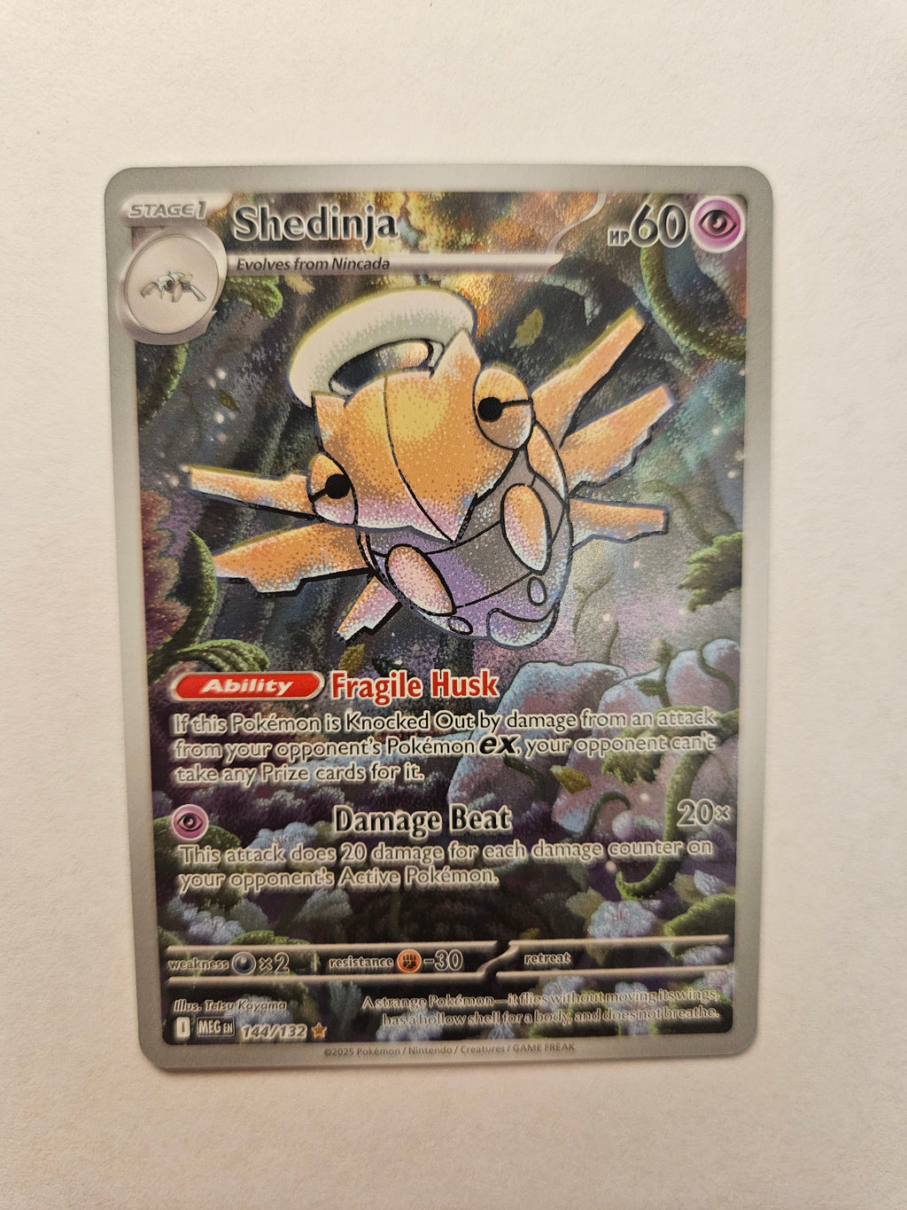 Shedinja 144/132 Mega Evolution Illustration Rare