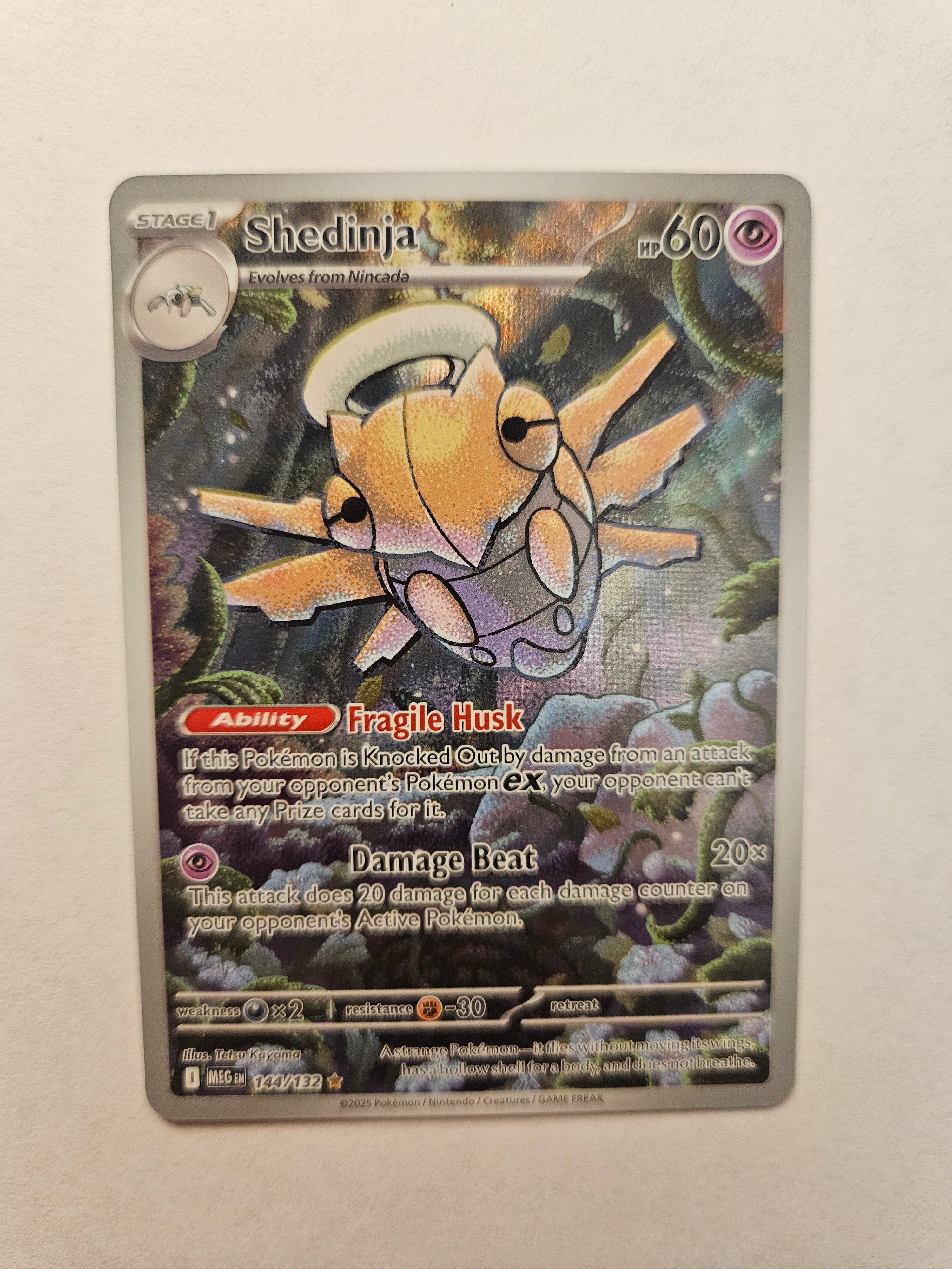 Shedinja 144/132 Mega Evolution Illustration Rare