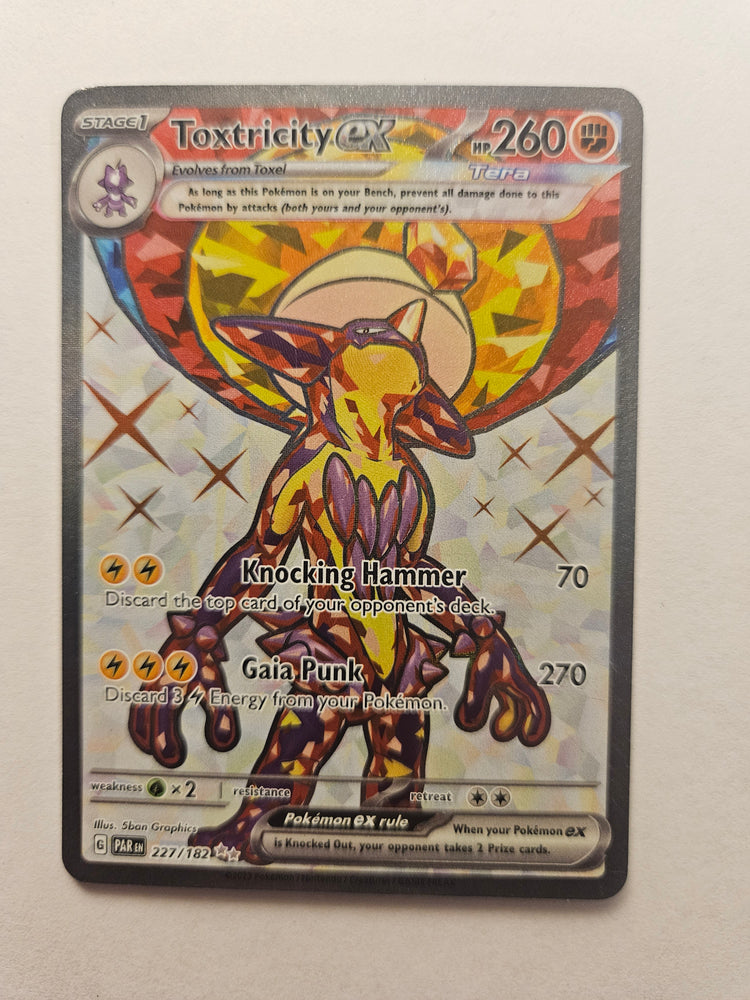Toxtricity EX 227/182 Paradox Rift Lightly Played
