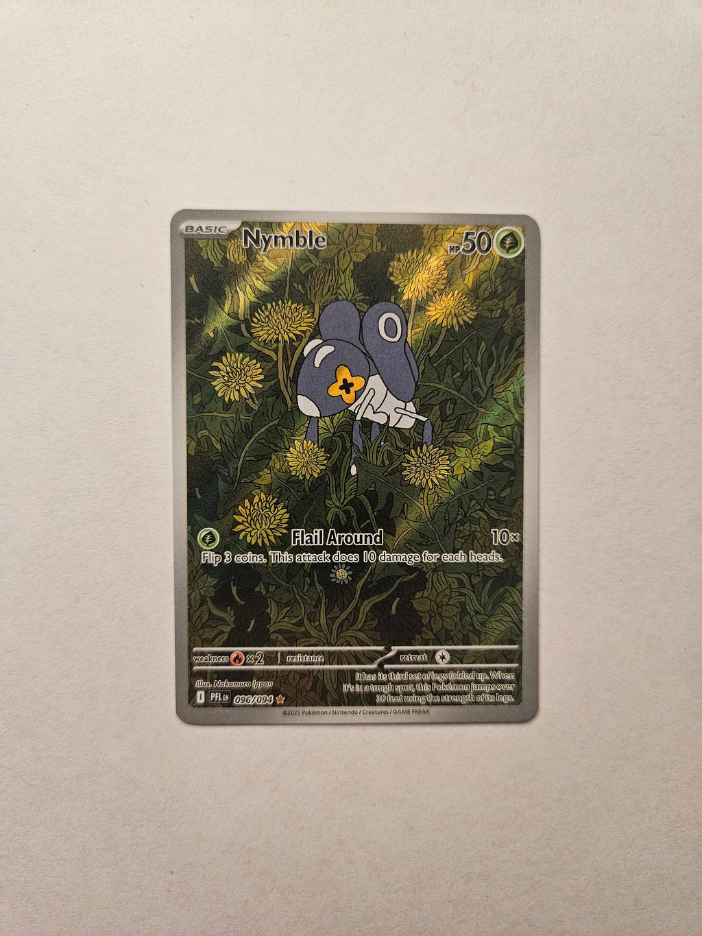 Nymble 096/094 Phantasmal Flames Illustration Rare