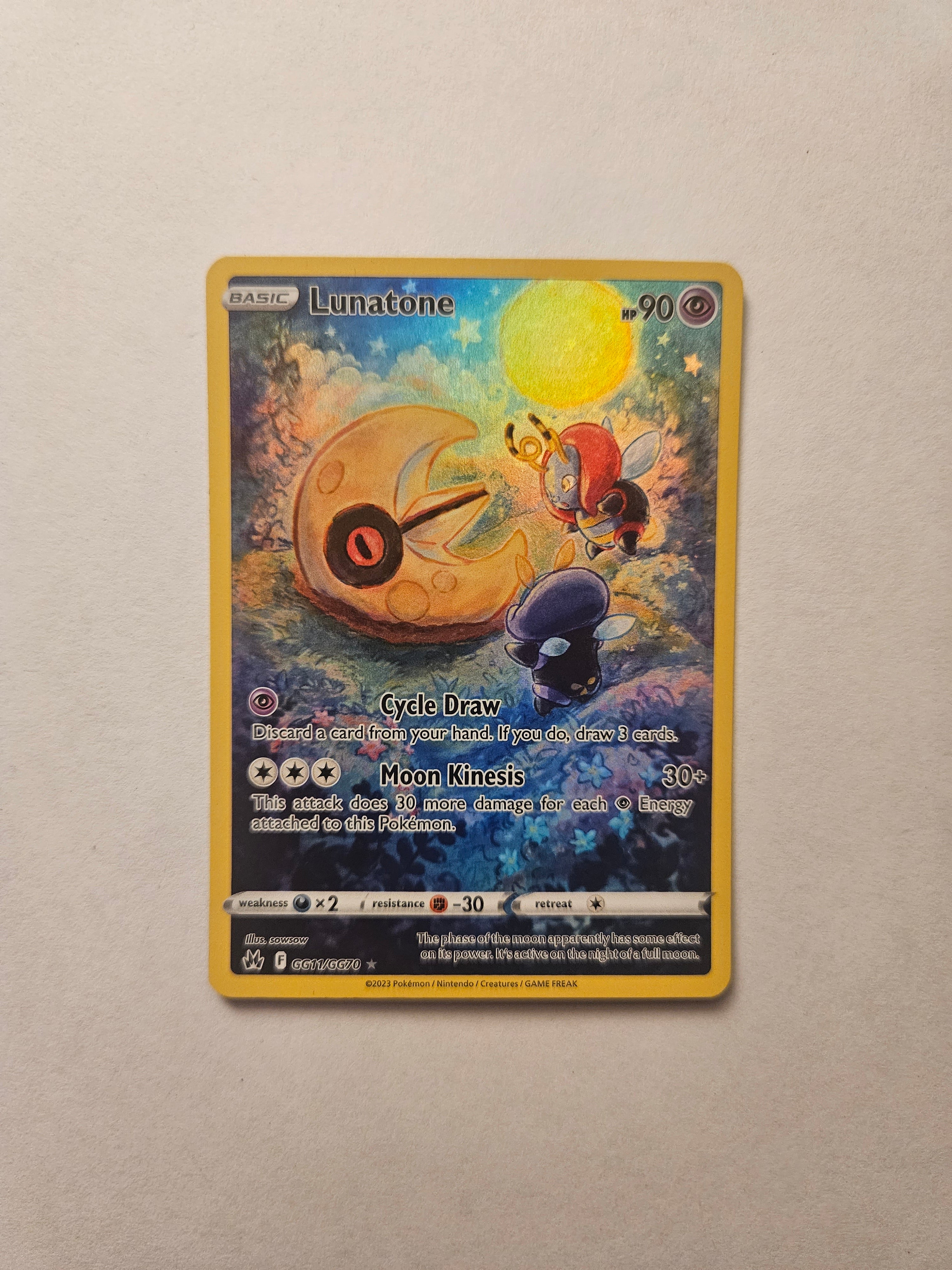 Lunatone GG11/GG70 Crown Zenith Galarian Gallery Ultra Rare