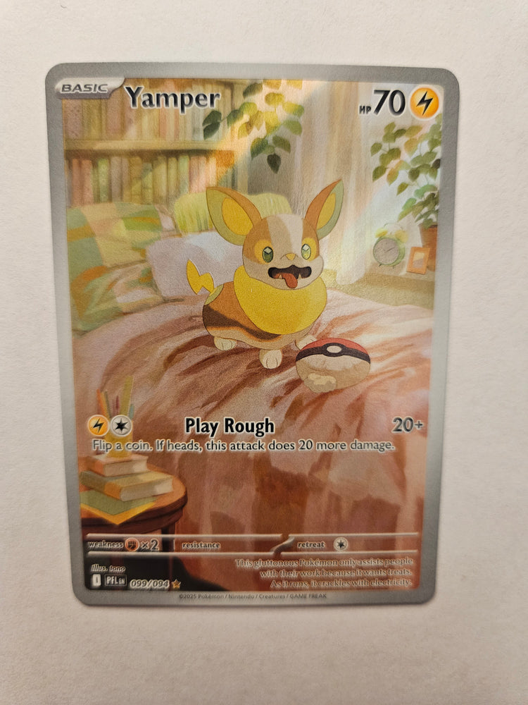 Yamper 099/094 Phantasmal Flames Illustration Rare