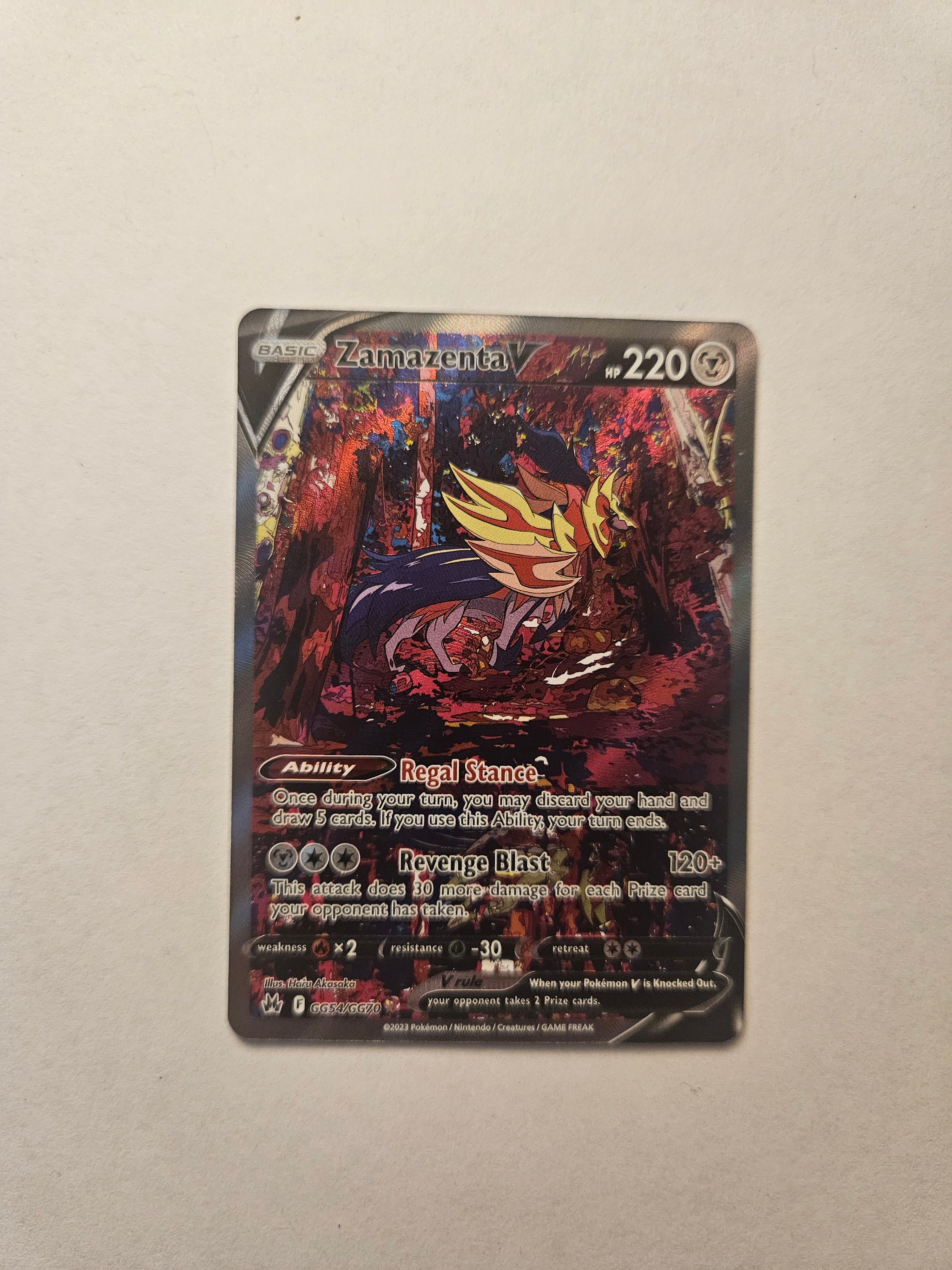 Zamazenta V GG54/GG70 Crown Zenith Galarian Gallery