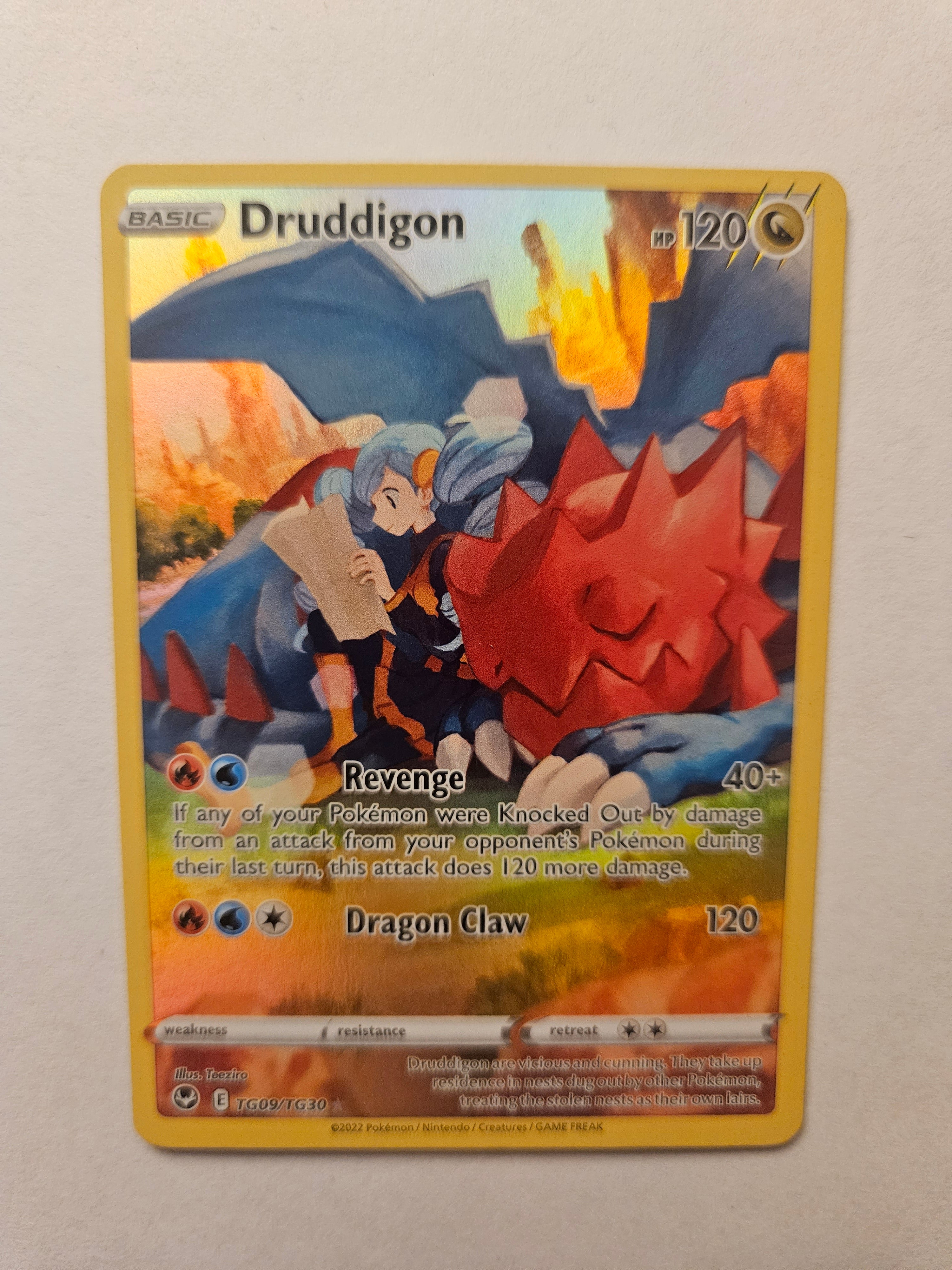 Druddigon TG09/TG30 Silver Tempest Trainer Gallery