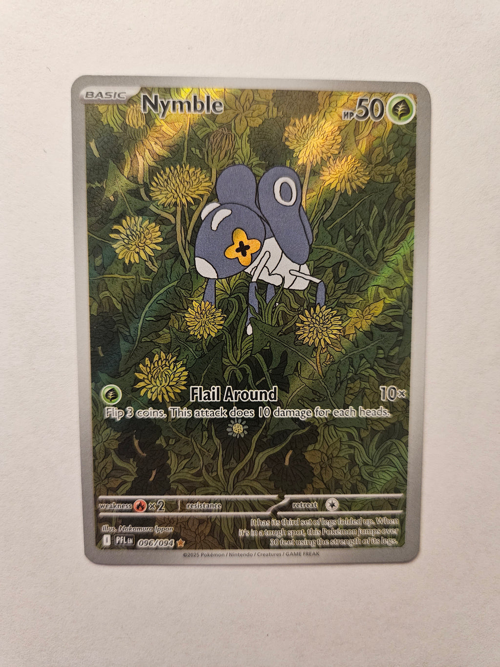 Nymble 096/094 Phantasmal Flames Illustration Rare