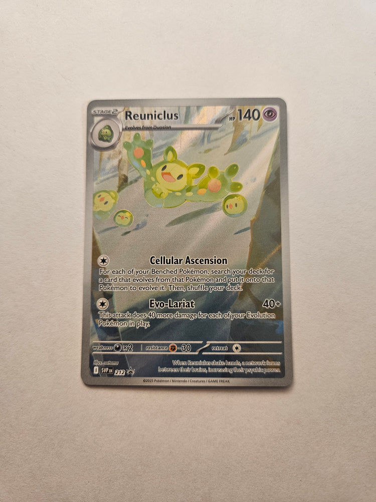 Reuniclus 212 Scarlet & Violet Black Star Promo