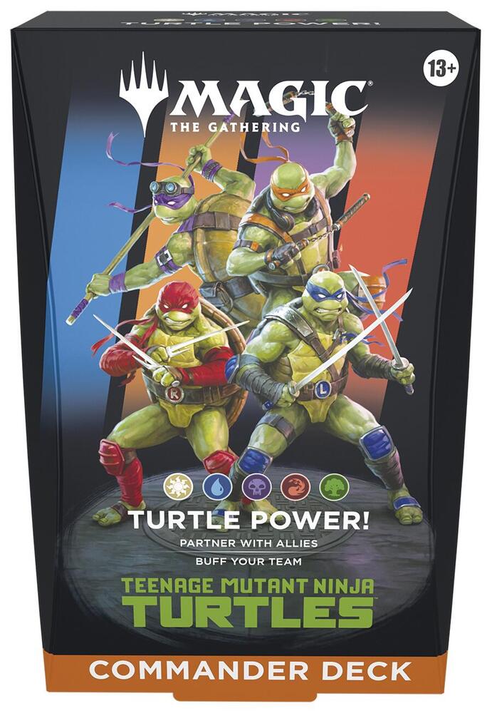 Teenage Mutant Ninja Turtle Commander Deck: Turtle Power!